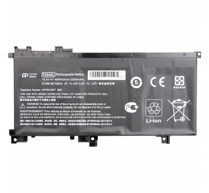 Акумулятор до ноутбука HP Omen 15 AX200 (HSTNN-DB7T, TE04) 15.4V 3000mAh PowerPlant (NB461462)