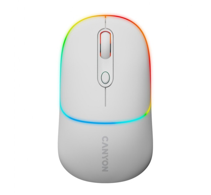 Мишка Canyon MW-22 Dual Band RGB Wireless Snow White (CNS-CMSW22SW)