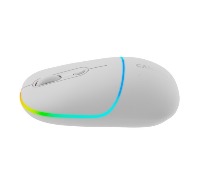 Мишка Canyon MW-22 Dual Band RGB Wireless Snow White (CNS-CMSW22SW)