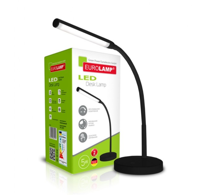 Настільна лампа Eurolamp LED-TLD-5W(black)