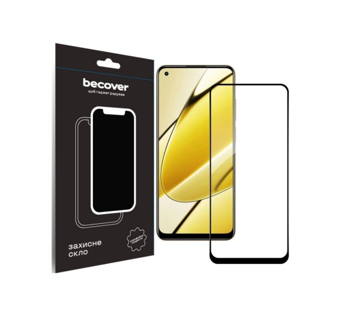 Скло захисне BeCover Realme 11 4G Black (710510)