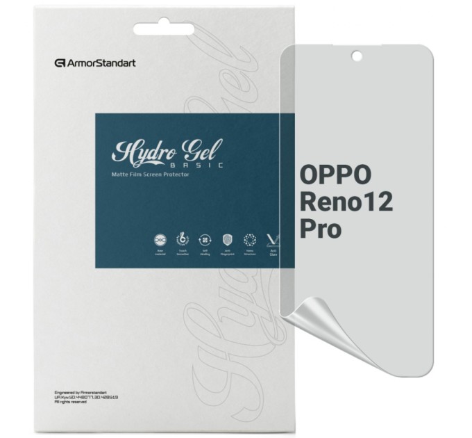 Плівка захисна Armorstandart Matte OPPO Reno12 Pro (ARM77918)