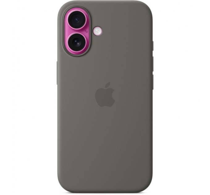 Чохол до мобільного телефона Apple iPhone16 Silicone Case with MagSafe - Stone Gray (MYY33ZM/A)