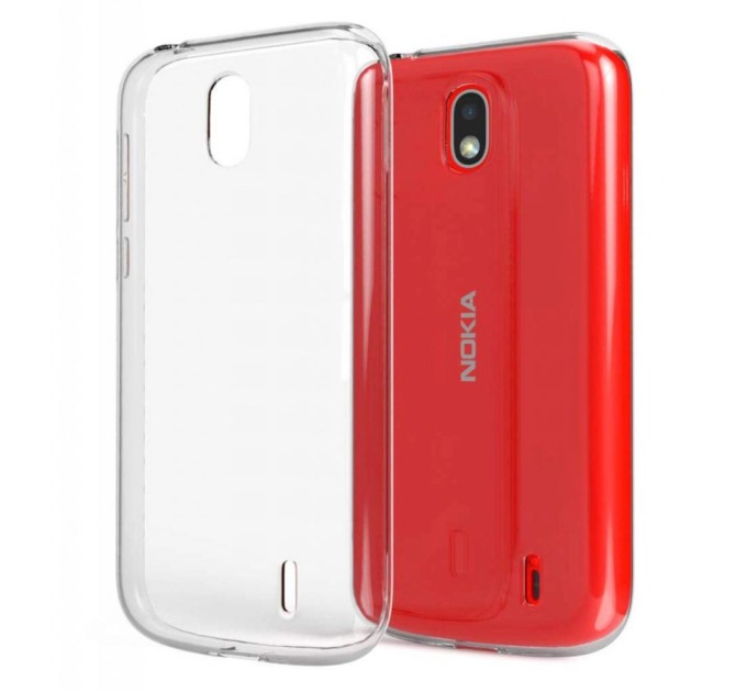 Чохол до моб. телефона Laudtec для Nokia 1 Clear tpu (Transperent) (LC-N1T)