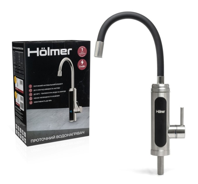Проточний водонагрівач Hölmer HHW-414FLS