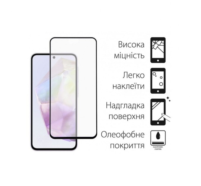 Скло захисне Dengos Samsung Galaxy A35 5G 2pcs (DG-TG2P-13)