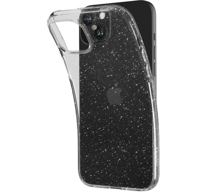 Чохол до мобільного телефона Spigen Apple iPhone 15 Plus Liquid Crystal Glitter Crystal Quartz (ACS06648)