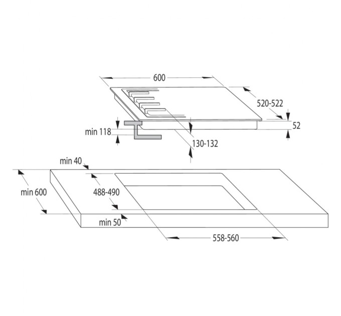 Варочная поверхность Gorenje GCE681BSC