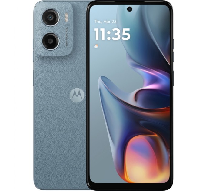 Мобільний телефон Motorola E15 2/64GB Misty Blue (PB6S0001RS)