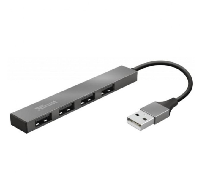 Концентратор Trust Halyx Aluminium 4-Port Mini USB Hub (23786_TRUST)