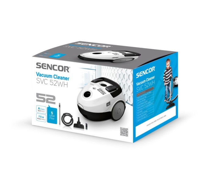 Пилосос Sencor SVC 52WH
