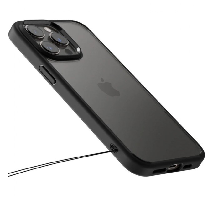 Чохол до мобільного телефона Spigen Apple iPhone 14 Pro Max Ultra Hybrid, Matte Black (ACS04817)