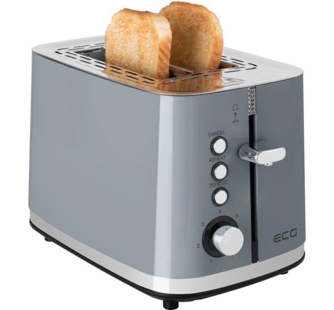 Тостер ECG ST 2766 Vintage Scuro