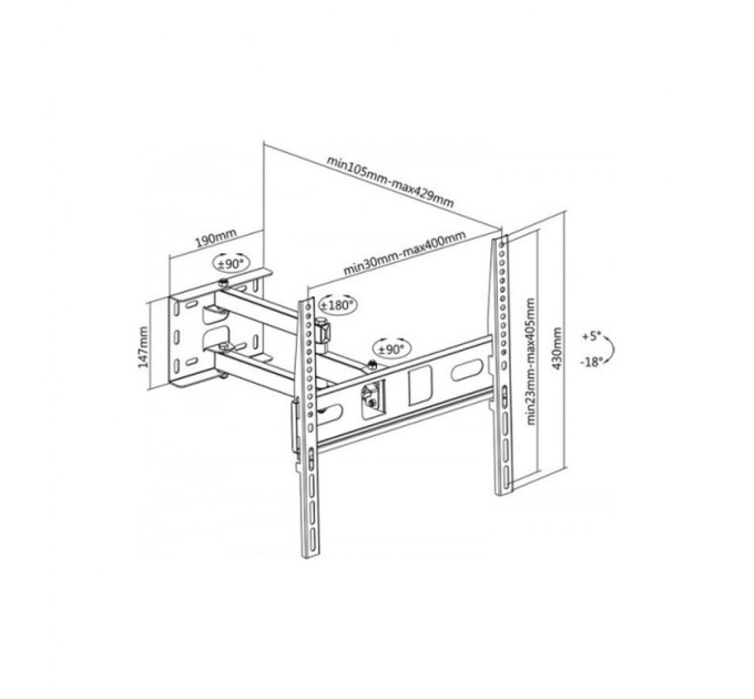 Кронштейн ITech PTRB-4ES