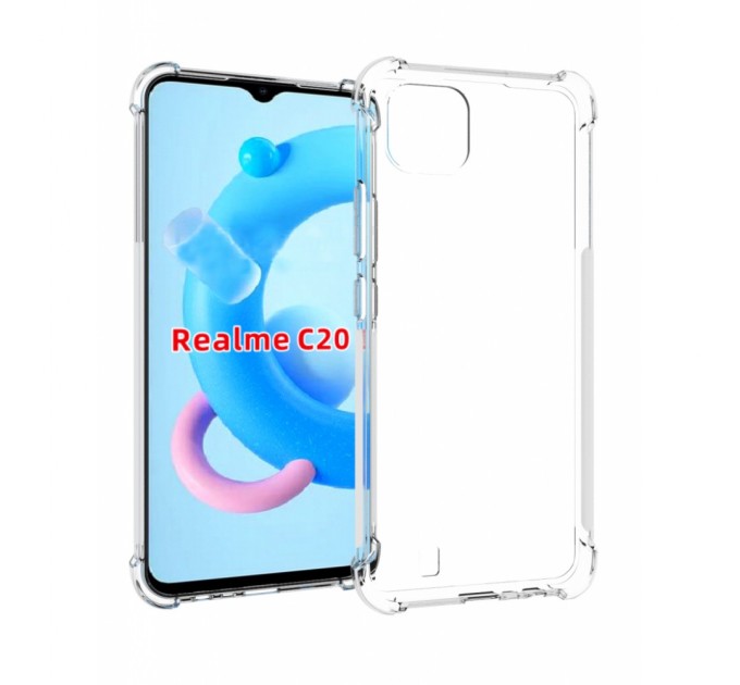 Чохол до мобільного телефона BeCover Anti-Shock Realme C11 2021 Clear (706993)