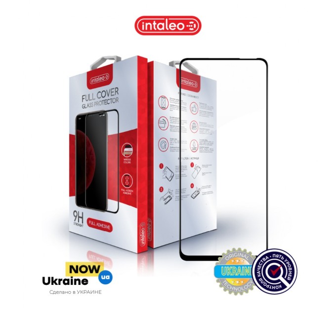 Скло захисне Intaleo Full Glue Tecno Camon 17P (1283126515842)