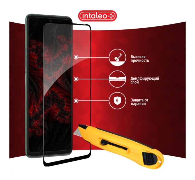 Скло захисне Intaleo Full Glue Tecno Camon 17P (1283126515842)