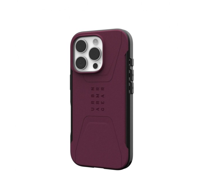 Чохол до мобільного телефона UAG iPhone 16 Pro Civilian Magsafe Bordeaux (114444119049)