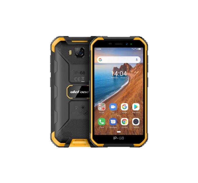 Мобільний телефон Ulefone Armor X6 Pro 4/32Gb Black-Orange (6937748734734)