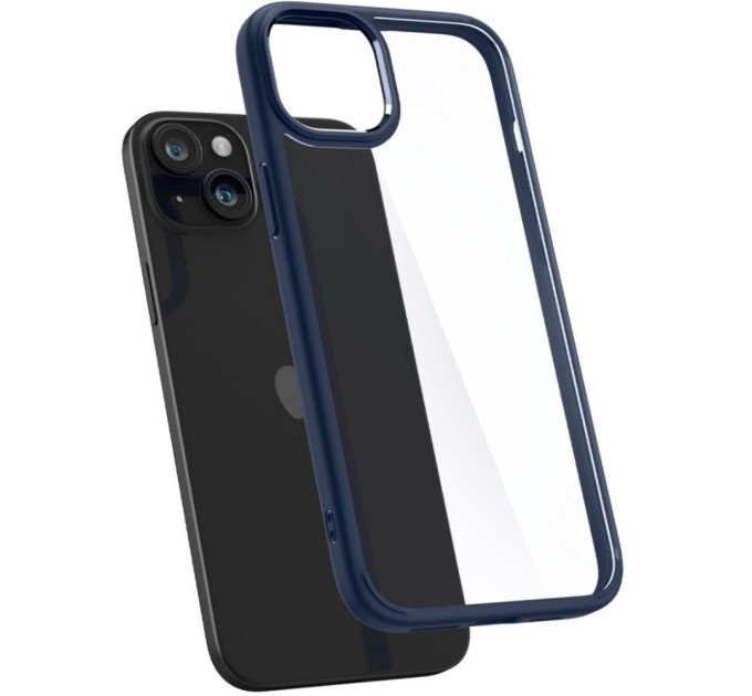 Чохол до мобільного телефона Spigen Apple iPhone 15 Plus Ultra Hybrid Navy Blue (ACS06659)