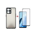 Чохол до мобільного телефона Dengos Kit for OPPO Reno 7 4g case + glass (Black) (DG-KM-32)