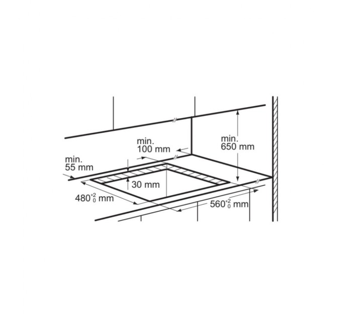 Варочна поверхня Zanussi ZGO68410BA