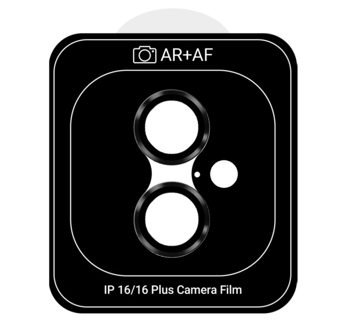 Скло захисне Armorstandart for Camera Pro Apple iPhone 16/16 Plus Black (ARM81424)