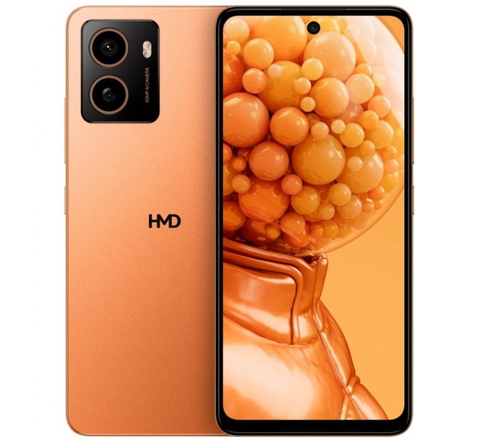 Мобільний телефон HMD Pulse Plus 6/128Gb Apricot Crush