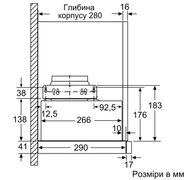 Витяжка кухонна Bosch DFM064W54