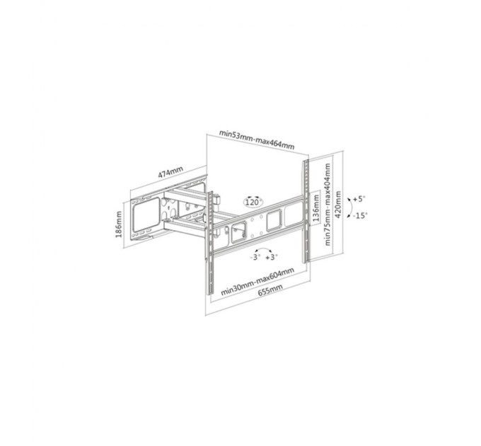 Кронштейн ITech PTRB49