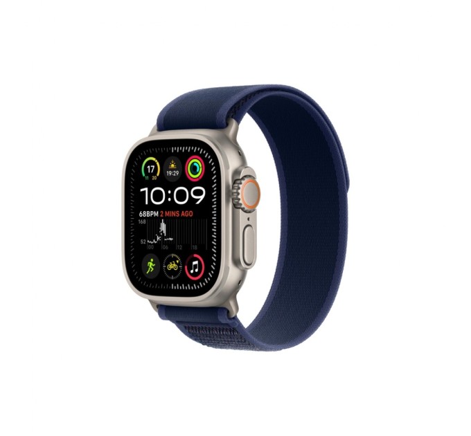 Смарт-годинник Apple Watch Ultra 2 2024 GPS + Cellular 49mm Natural Titanium Case with Blue Trail Loop - M/L (MX4L3UL/A)