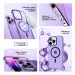 Чохол до мобільного телефона Armorstandart Y23 MagSafe Apple iPhone 15 Pro Max Transparent Purple (ARM68569)