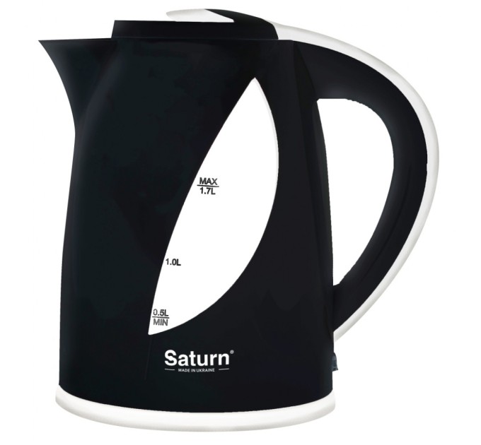 Електрочайник Saturn ST-EK8437U Black/White