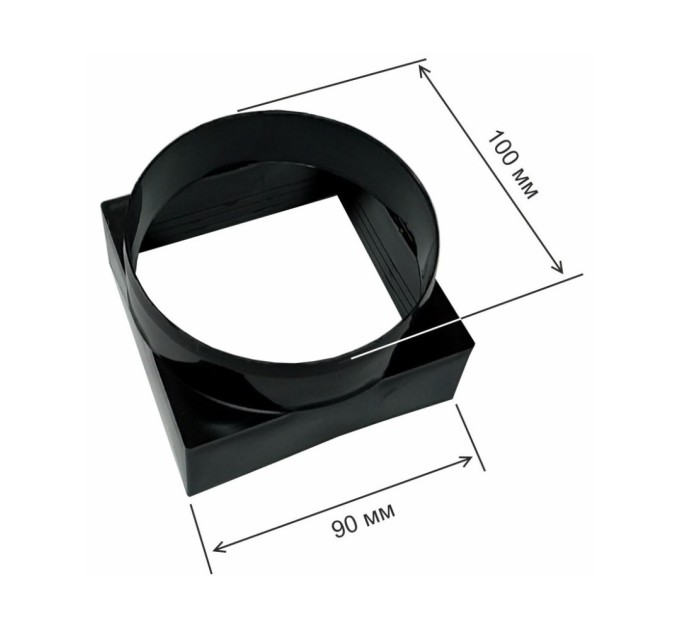 Витяжка кухонна Eleyus VERTICAL 470 60 BL