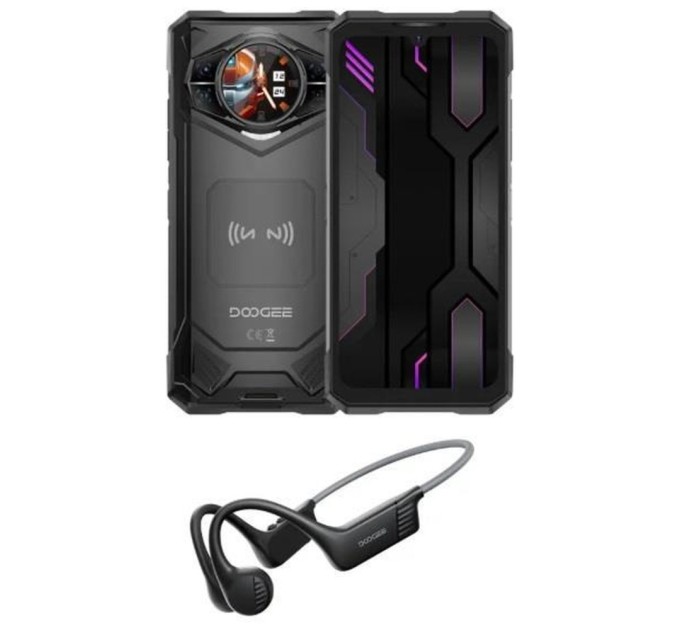 Мобільний телефон Doogee S200X VIP 12/512Gb Black (6923740293799)