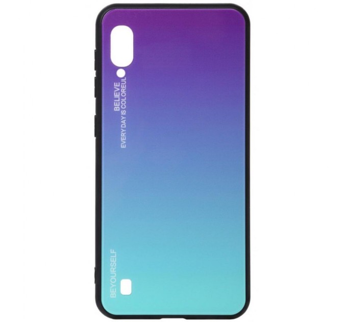 Чохол до мобільного телефона BeCover Gradient Glass Samsung Galaxy M10 2019 SM-M105 Purple-Blue (703871)