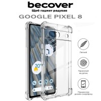 Чохол до мобільного телефона BeCover Anti-Shock Google Pixel 8 Clear (710597)