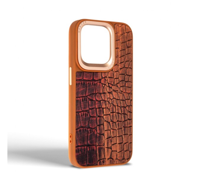 Чохол до мобільного телефона Harder Glamorous Croco Apple iPhone 15 Pro Magma (ARM76764)