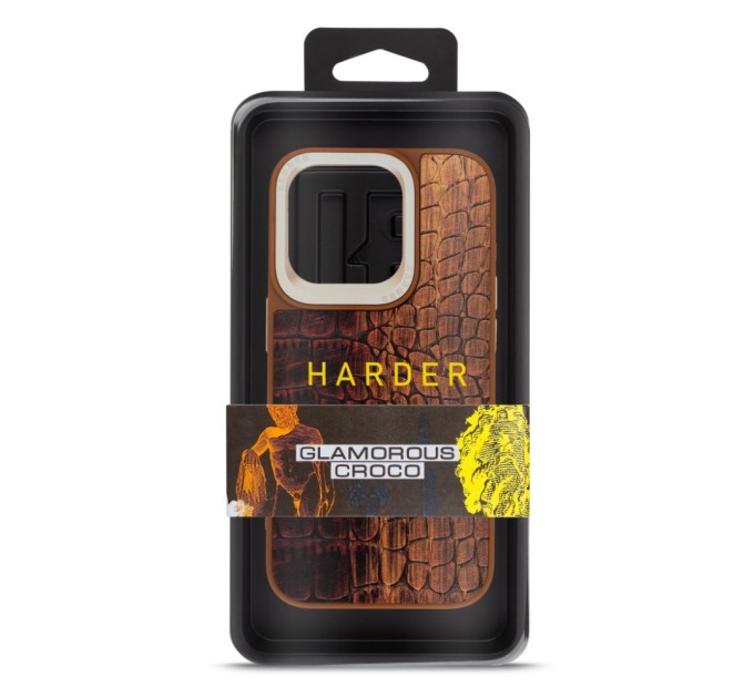 Чохол до мобільного телефона Harder Glamorous Croco Apple iPhone 15 Pro Magma (ARM76764)