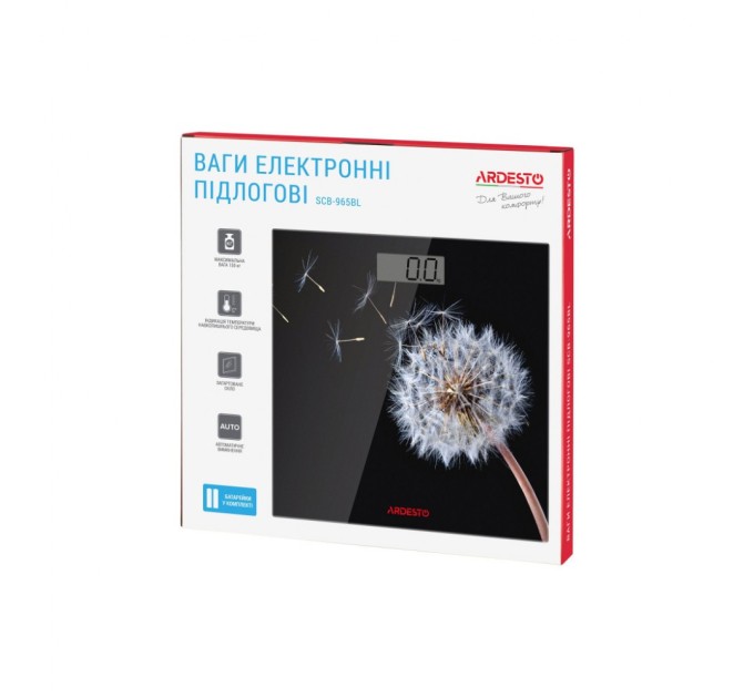 Ваги підлогові Ardesto SCB-965BL