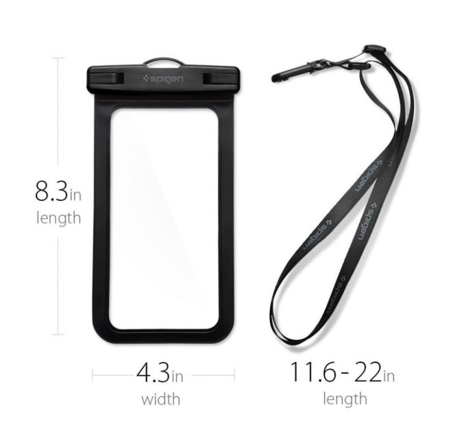 Чохол до мобільного телефона Spigen Velo A600 Universal Waterproof (4.01x7.08") (000EM21018)