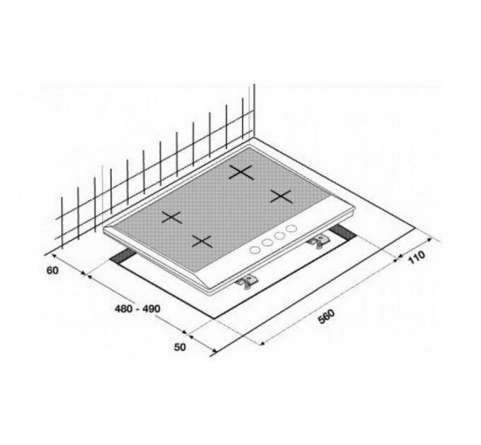 Варочна поверхня Beko HIAG 64225 SX (HIAG64225SX)