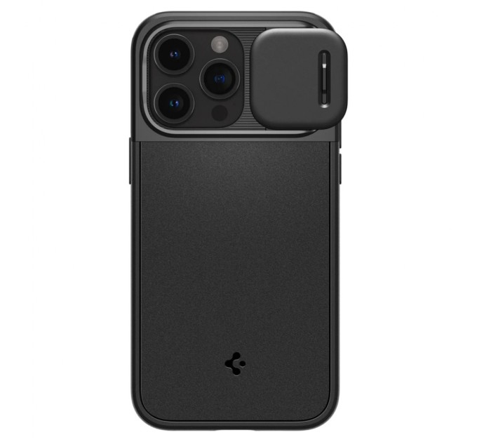 Чехол для мобильного телефона Spigen Apple iPhone 15 Pro Optik Armor MagFit Black (ACS06738)