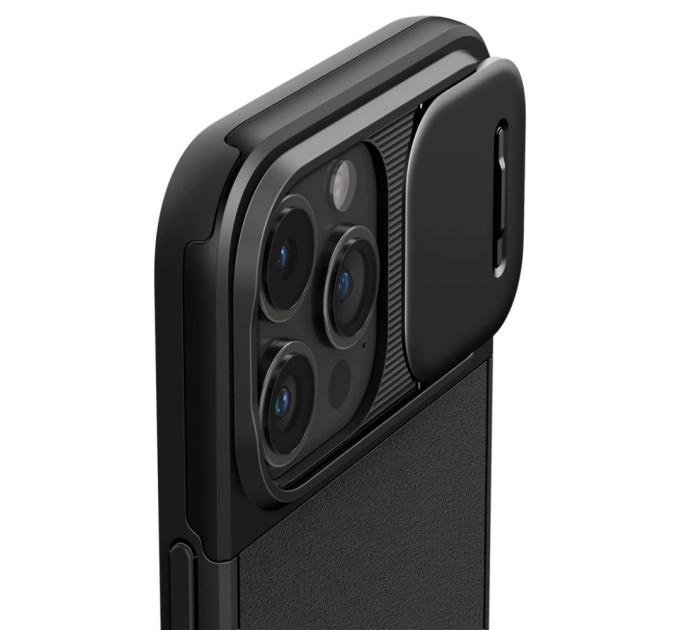 Чехол для мобильного телефона Spigen Apple iPhone 15 Pro Optik Armor MagFit Black (ACS06738)