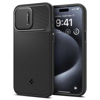 Чехол для мобильного телефона Spigen Apple iPhone 15 Pro Optik Armor MagFit Black (ACS06738)