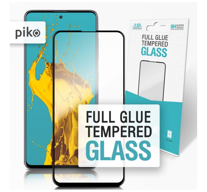 Скло захисне Piko Full Glue Samsung A71 (1283126497131)