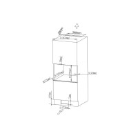 Микроволновая печь Borgio BI MWO 20L Inox