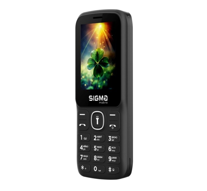 Мобільний телефон Sigma X-style 242 LUCKY Black (4827798792919)