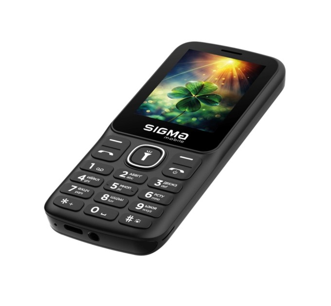 Мобільний телефон Sigma X-style 242 LUCKY Black (4827798792919)