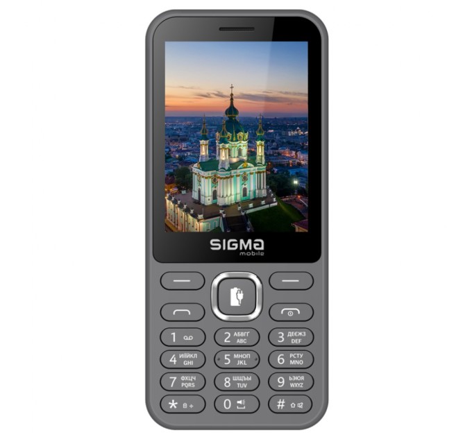 Мобильный телефон Sigma X-style 31 Power Type-C Grey (4827798855034)